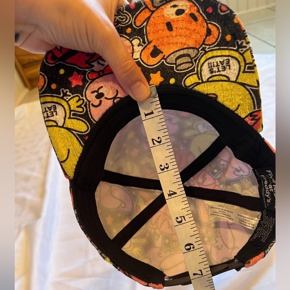 Five NIGHTS AT FREDDY’S Black Faux Velvet Cartoon SnapBack Hat - Picture 12 of 14